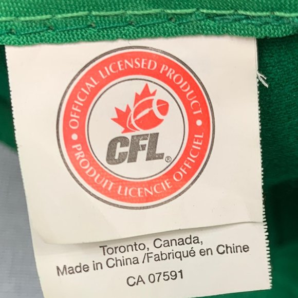 3/$25 Saskatchewan Roughriders Youth Snapback Hat - Green/Black - Picture 10 of 11